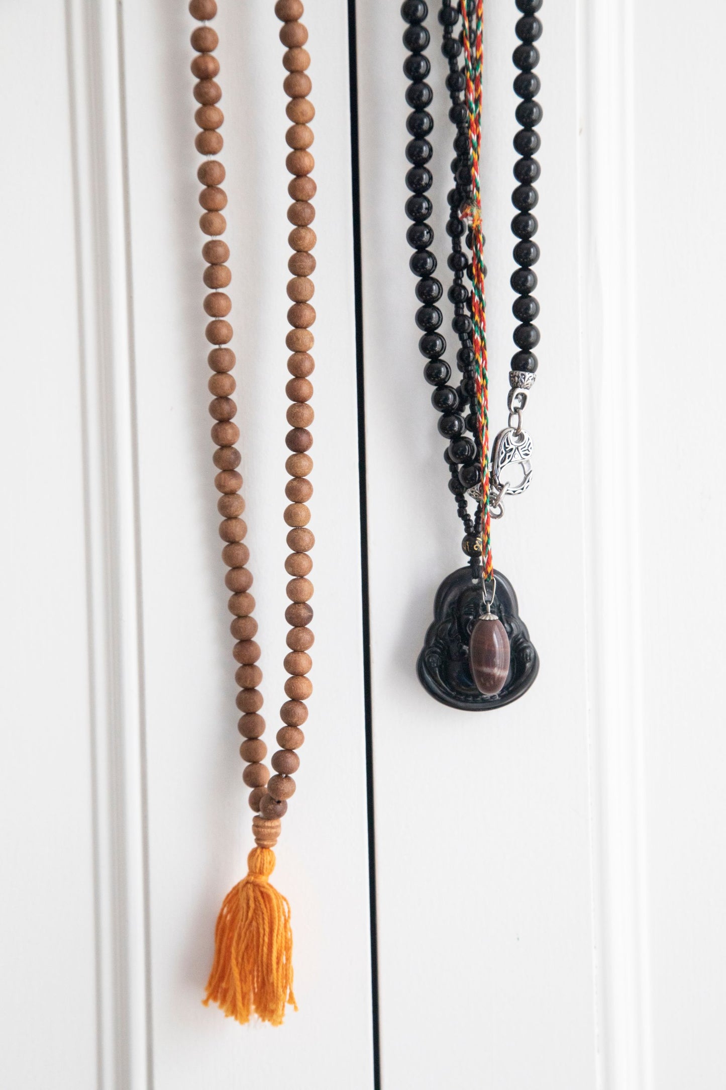 Sandalwood tasbih, 99 beads