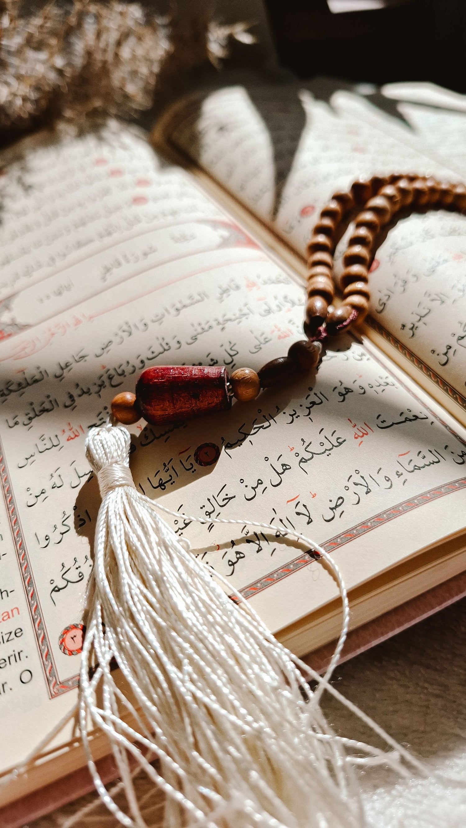 Olive wood prayer beads