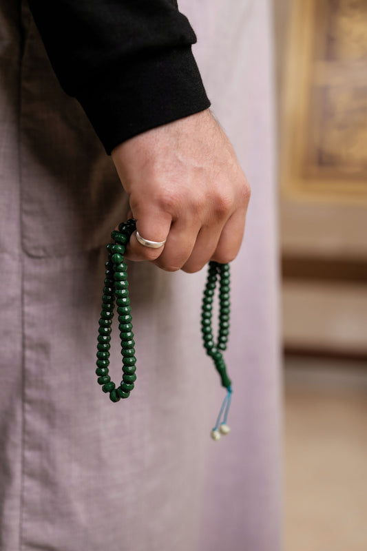 Custom tasbih in hand